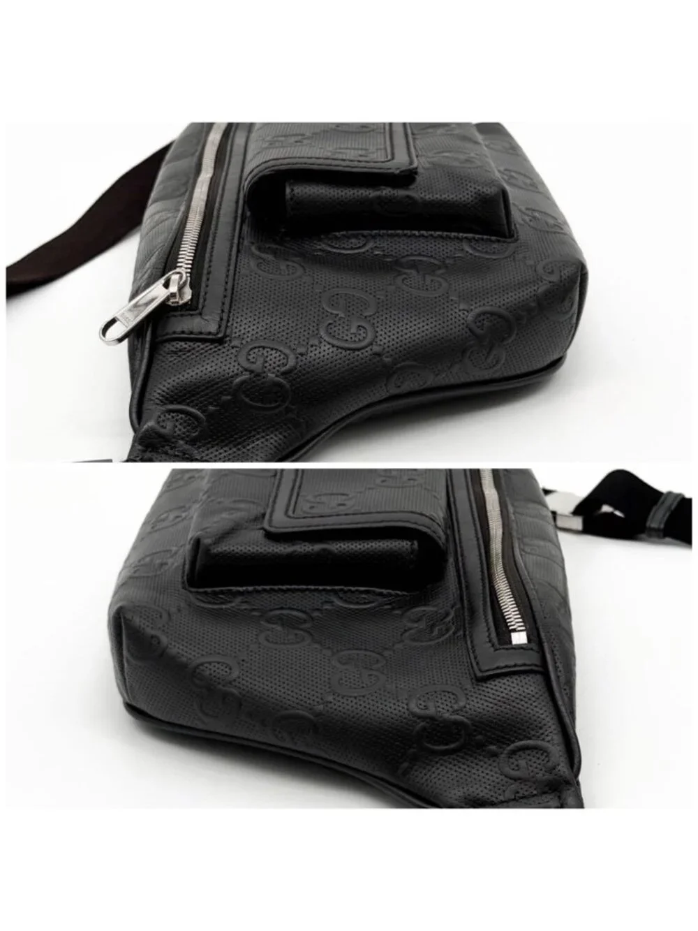 Gucci Jumbo GG Waist Bag Shoulder Embossed